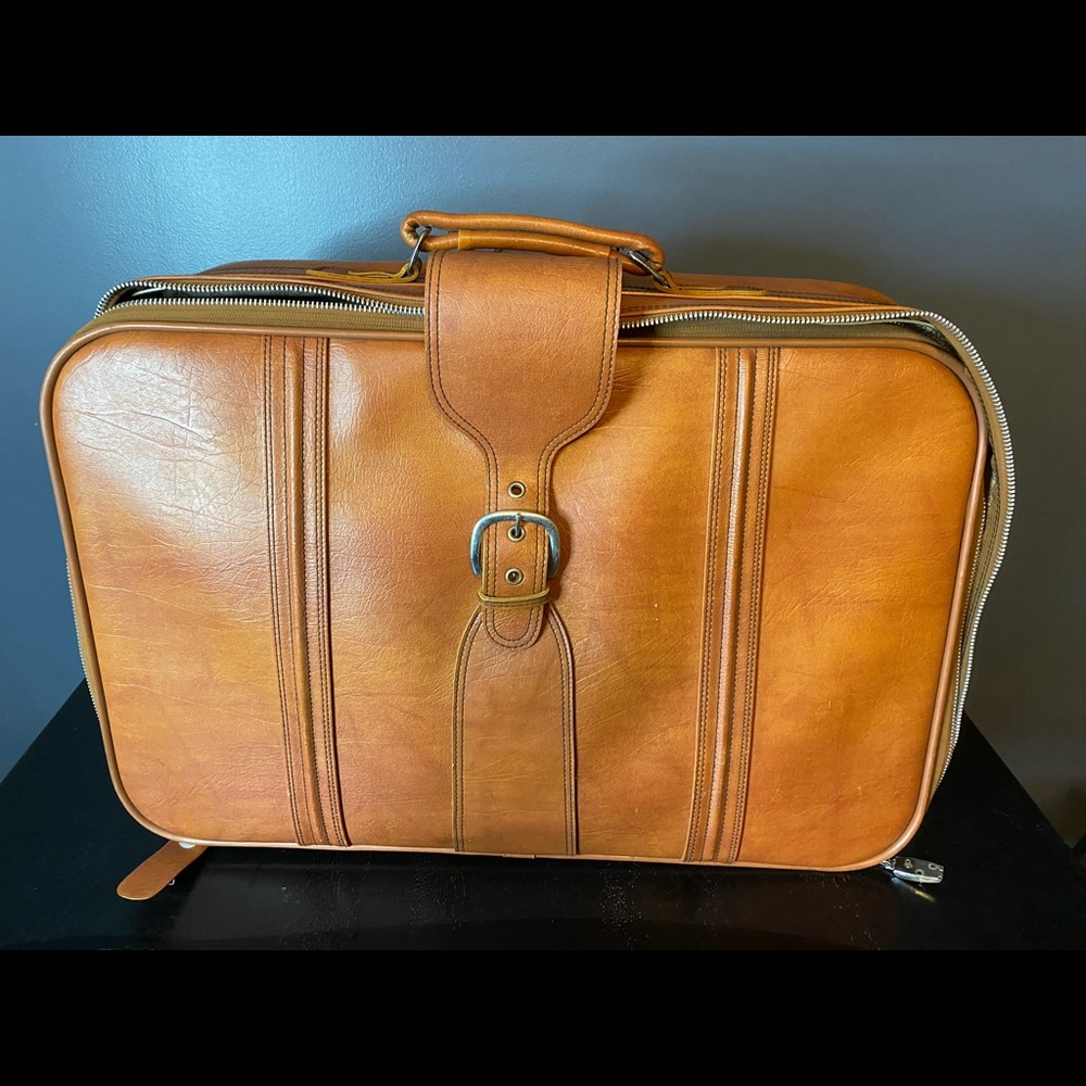 Vintage sears suitcase